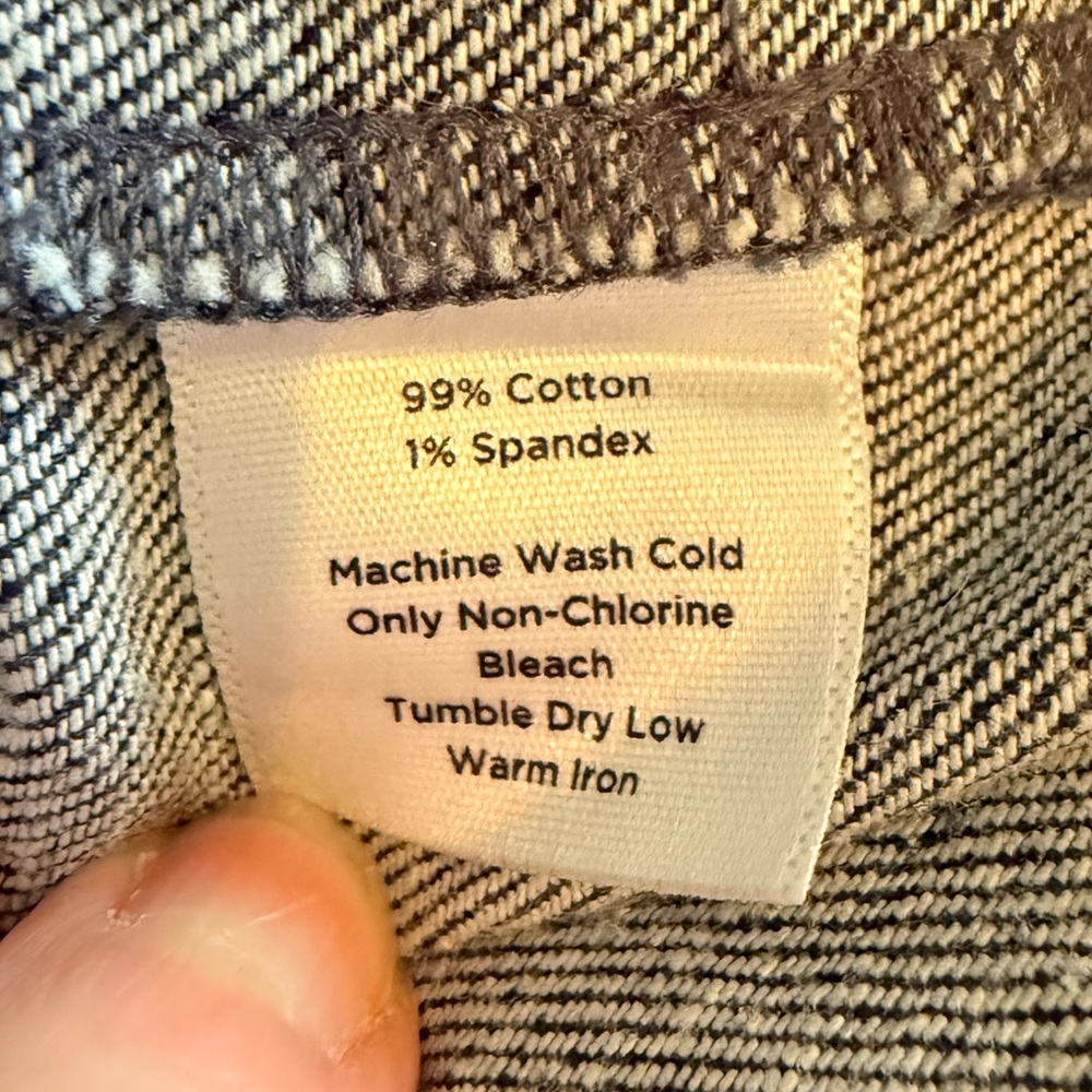 Talbots Denim A-line Skirt - Picture 5 of 6